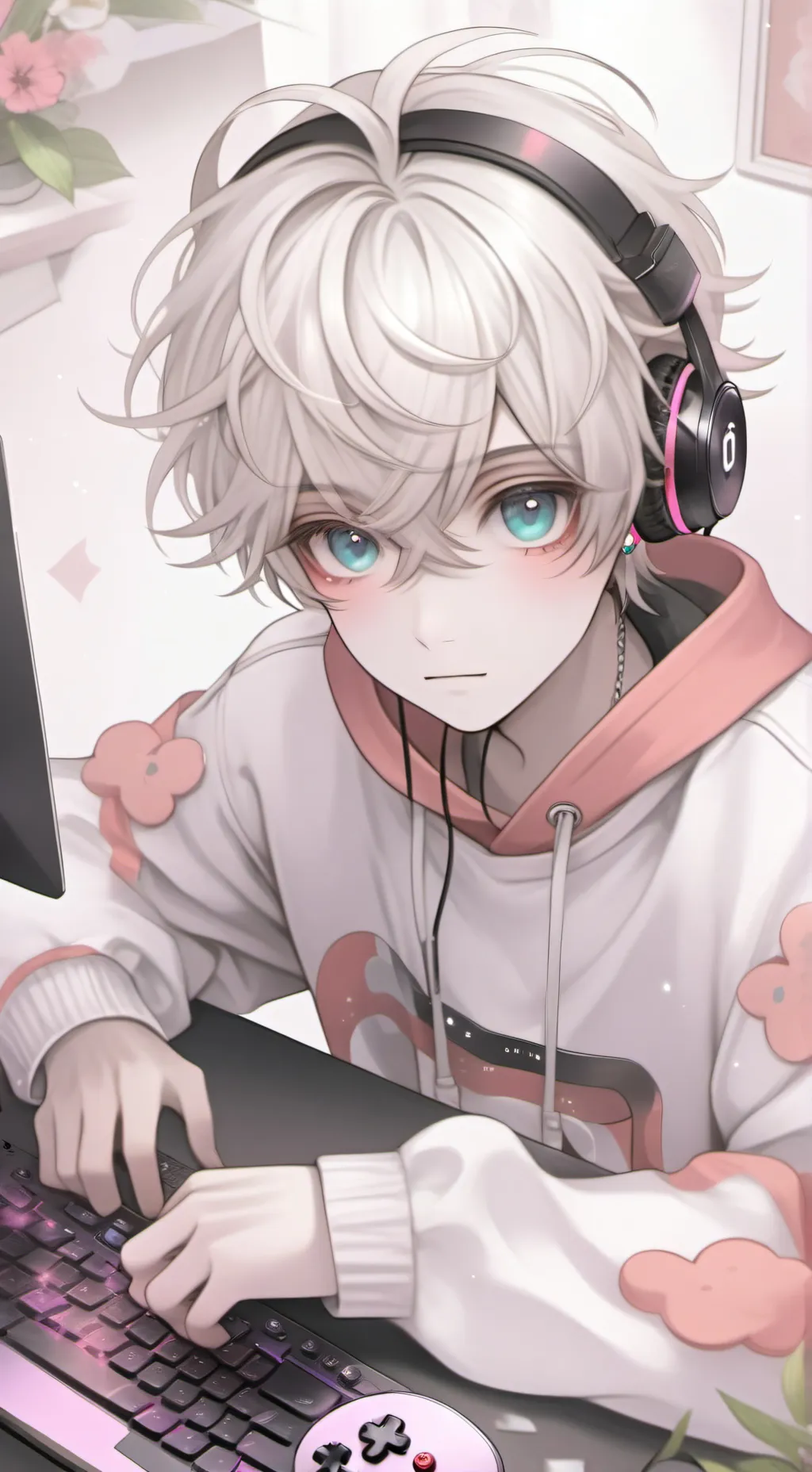 ai character: Mark background