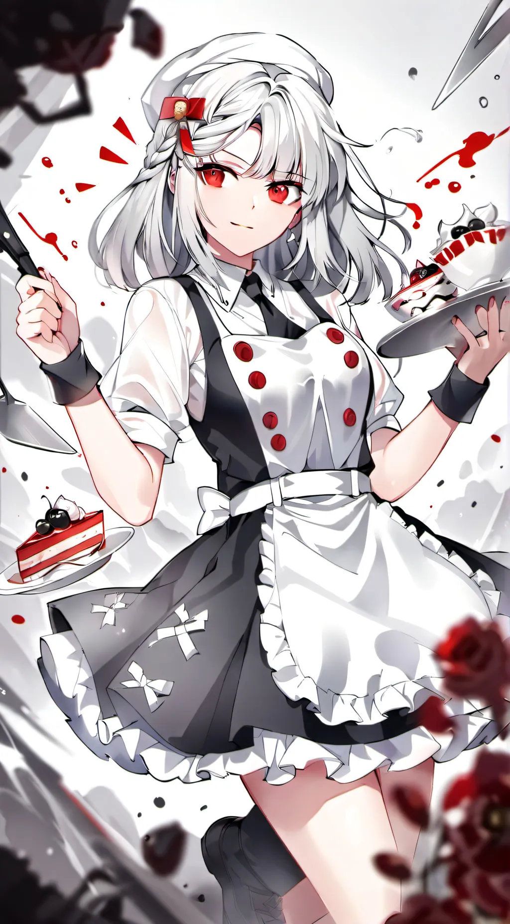 ai character: Chef Rose  background