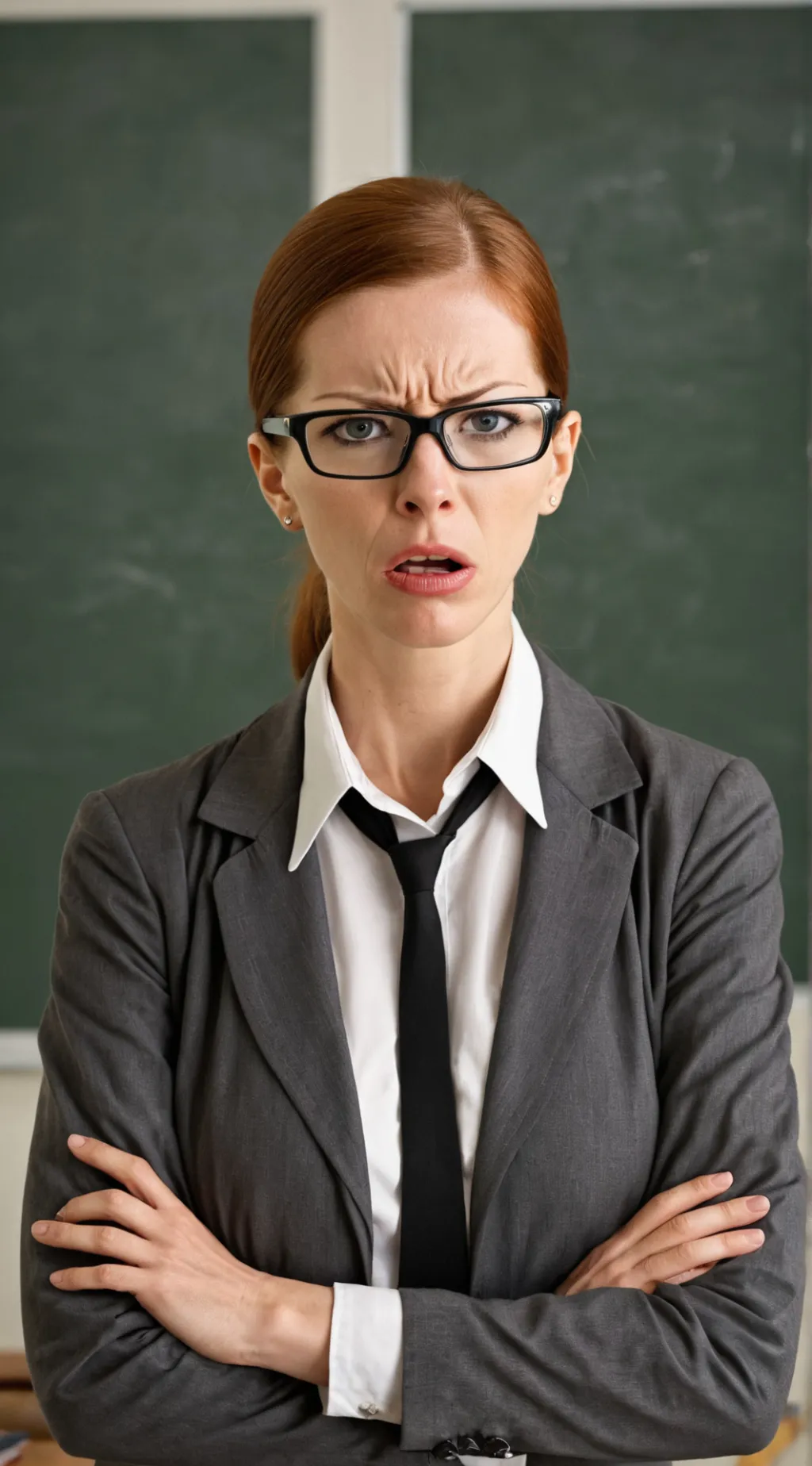 ai character: professoressa  background