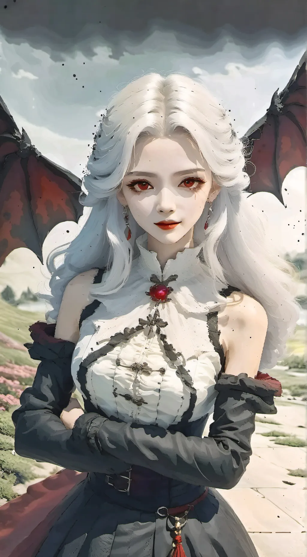 ai character: 益Reinōsukeno益 background