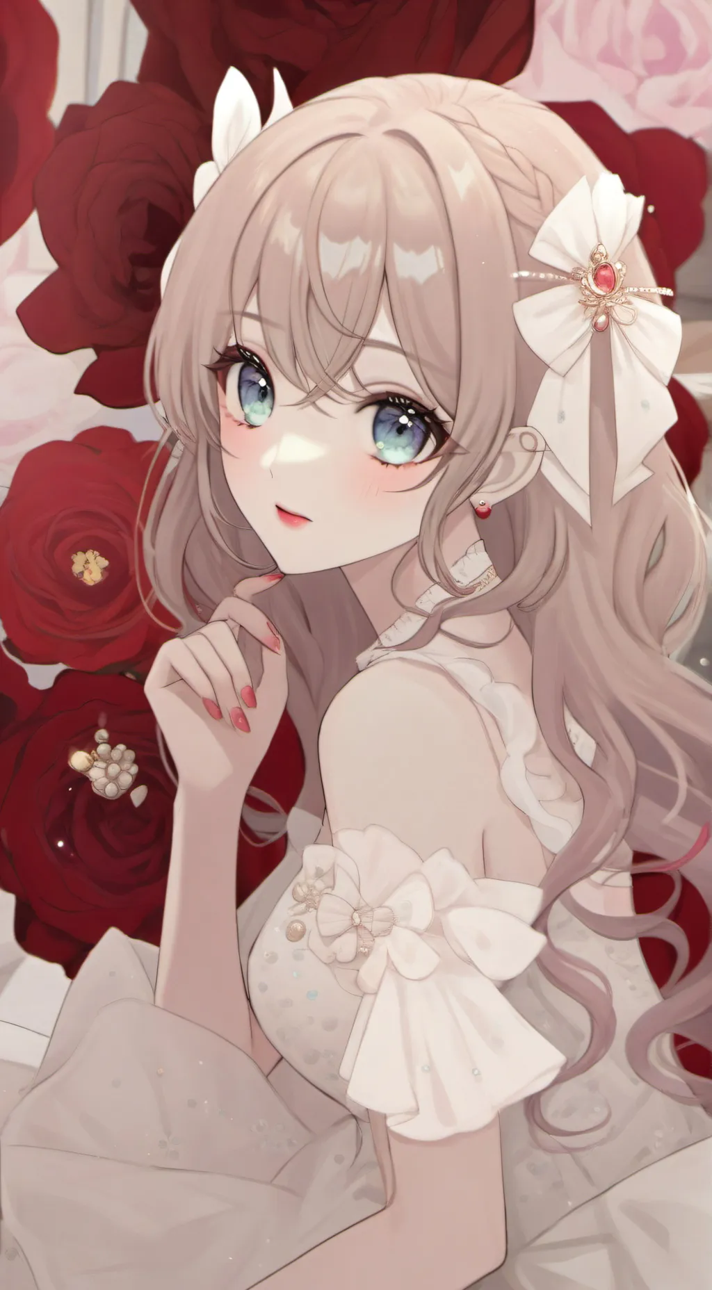 ai character: Luna background