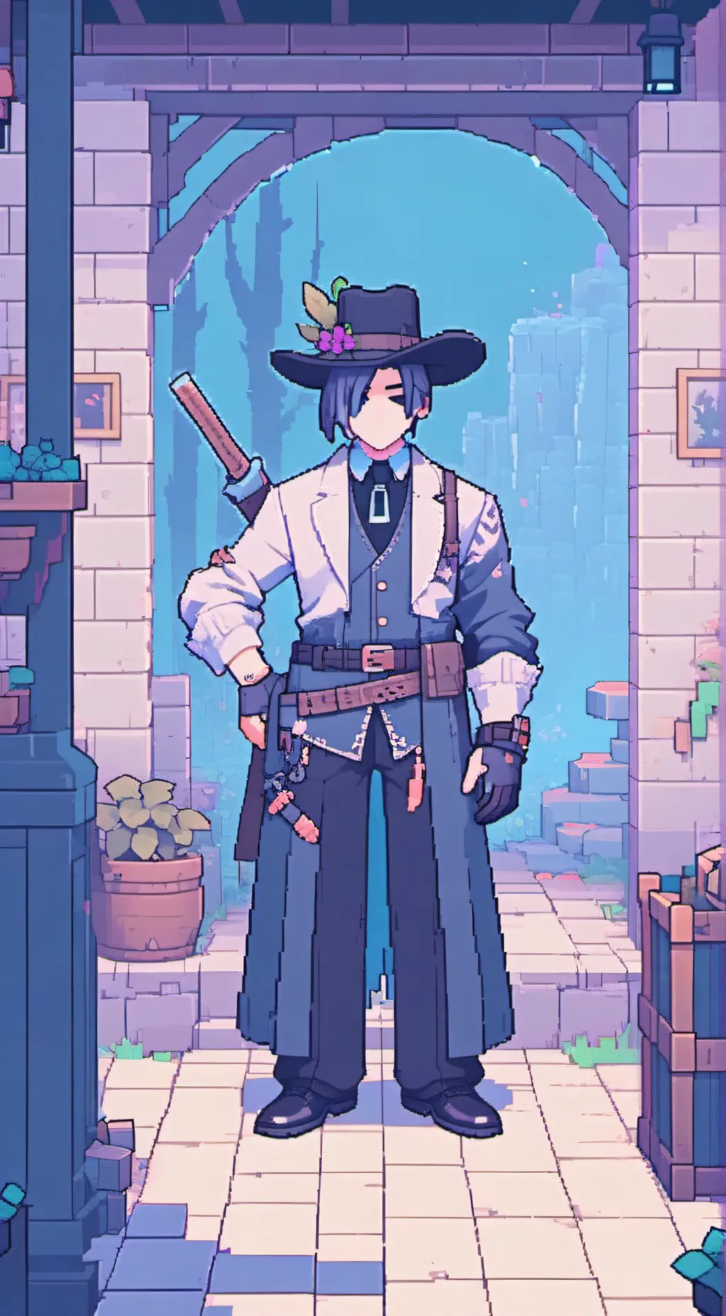 ai character: forsaken! background