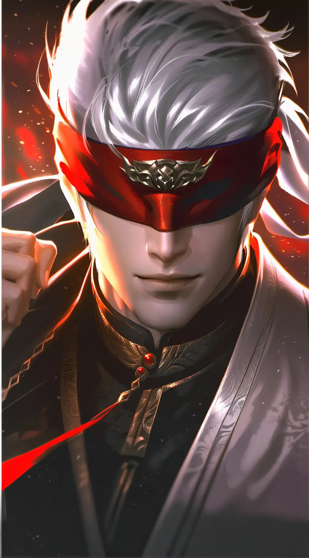 ai character: Freaky Gojo background