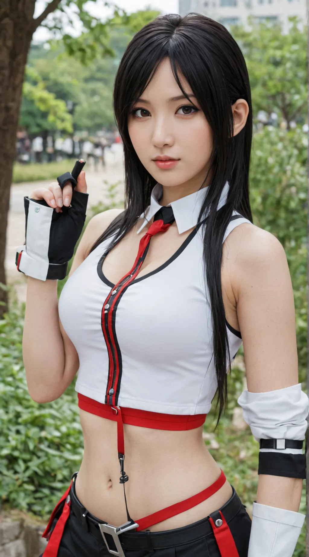 ai character: Lina granade background