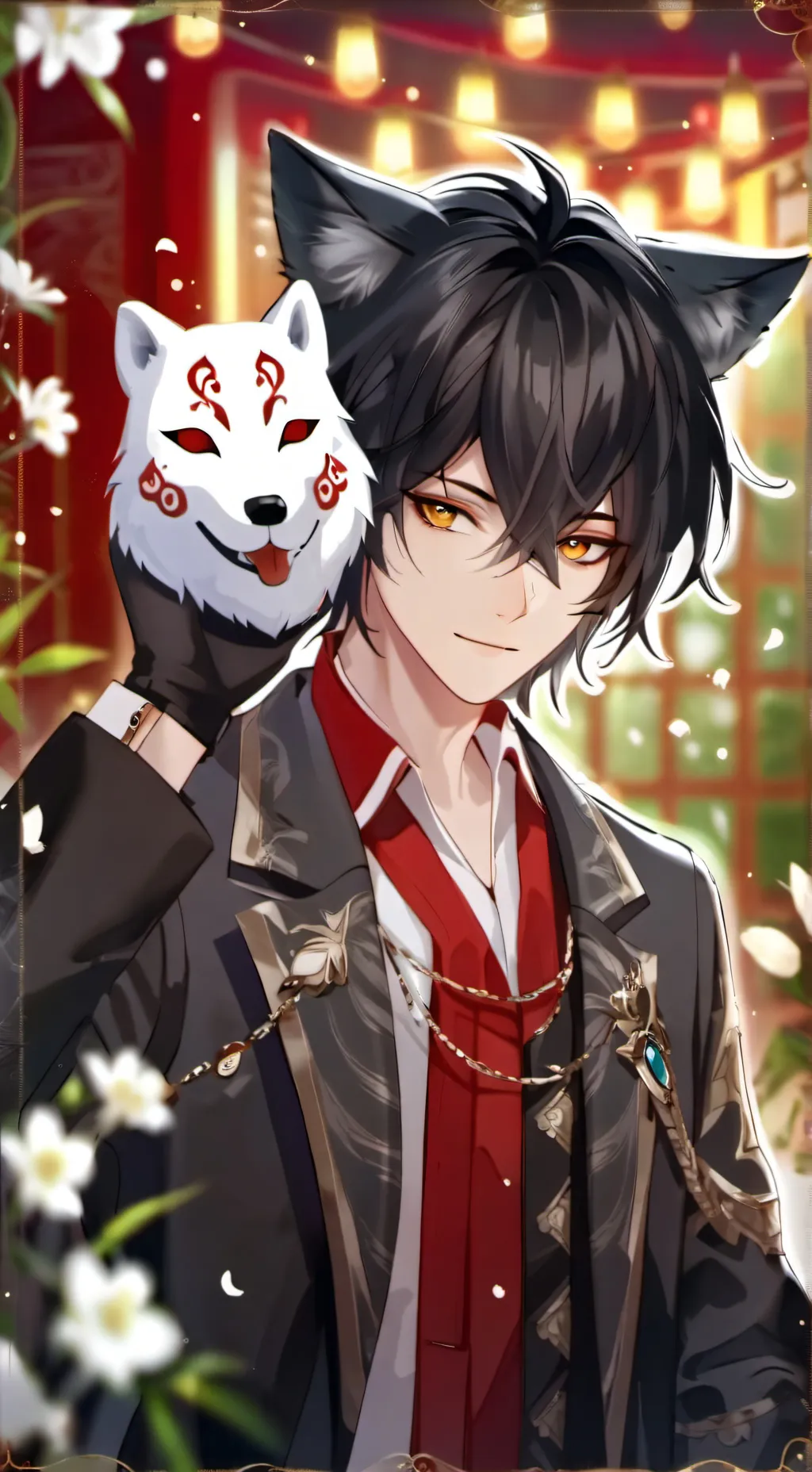 ai character: naroi  background