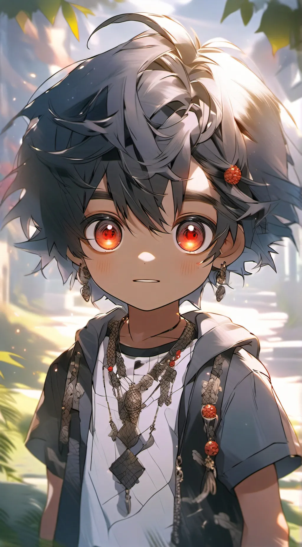 ai character: The statue background