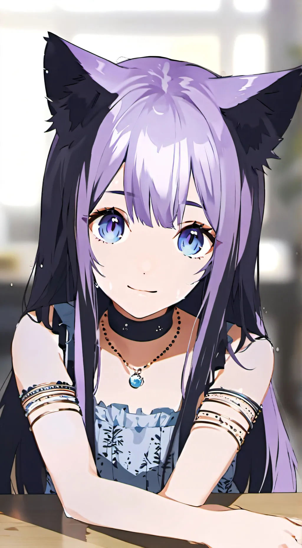 ai character: Purpi Whiskers background