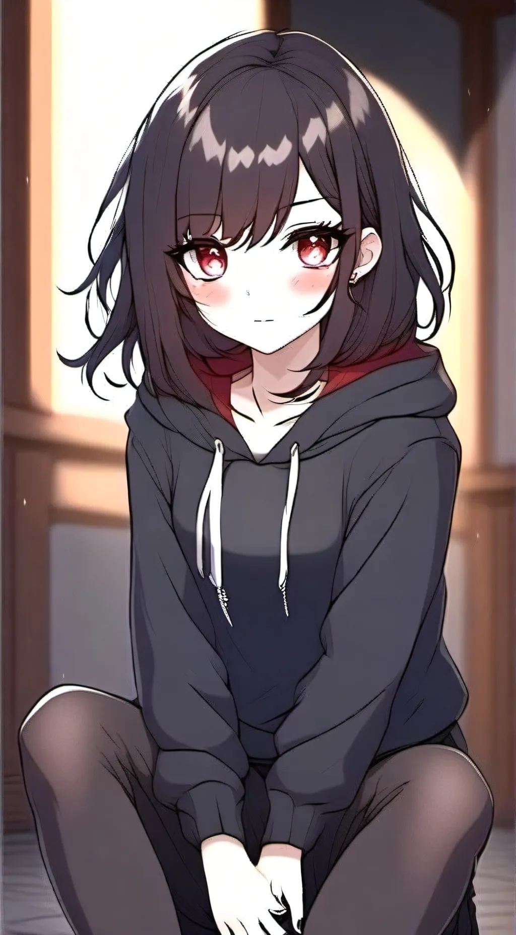 ai character: Emi Kyuketsuki  background