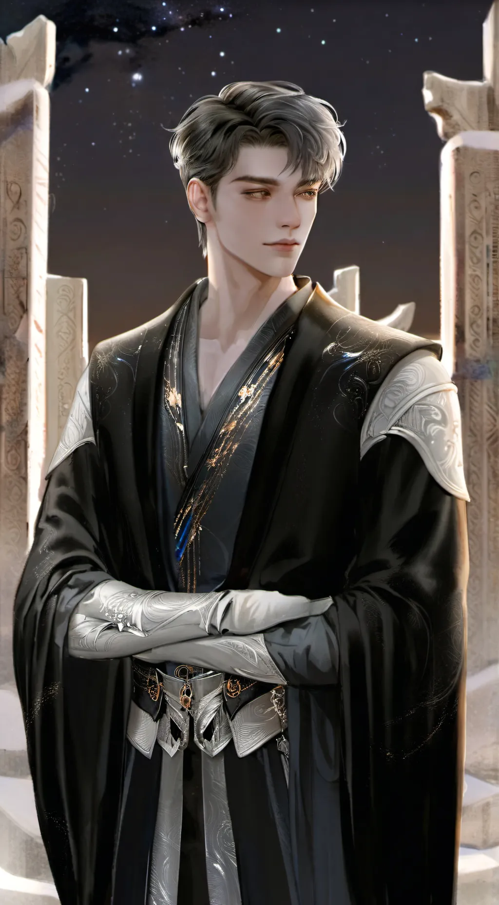 ai character: Kaelith Ravion background