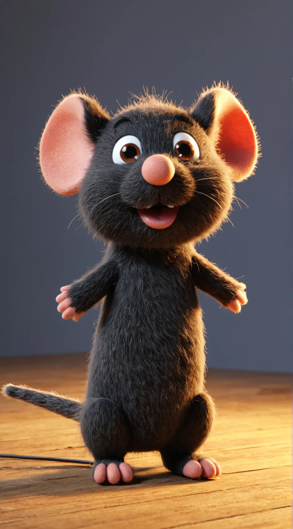 ai character: rocky  background