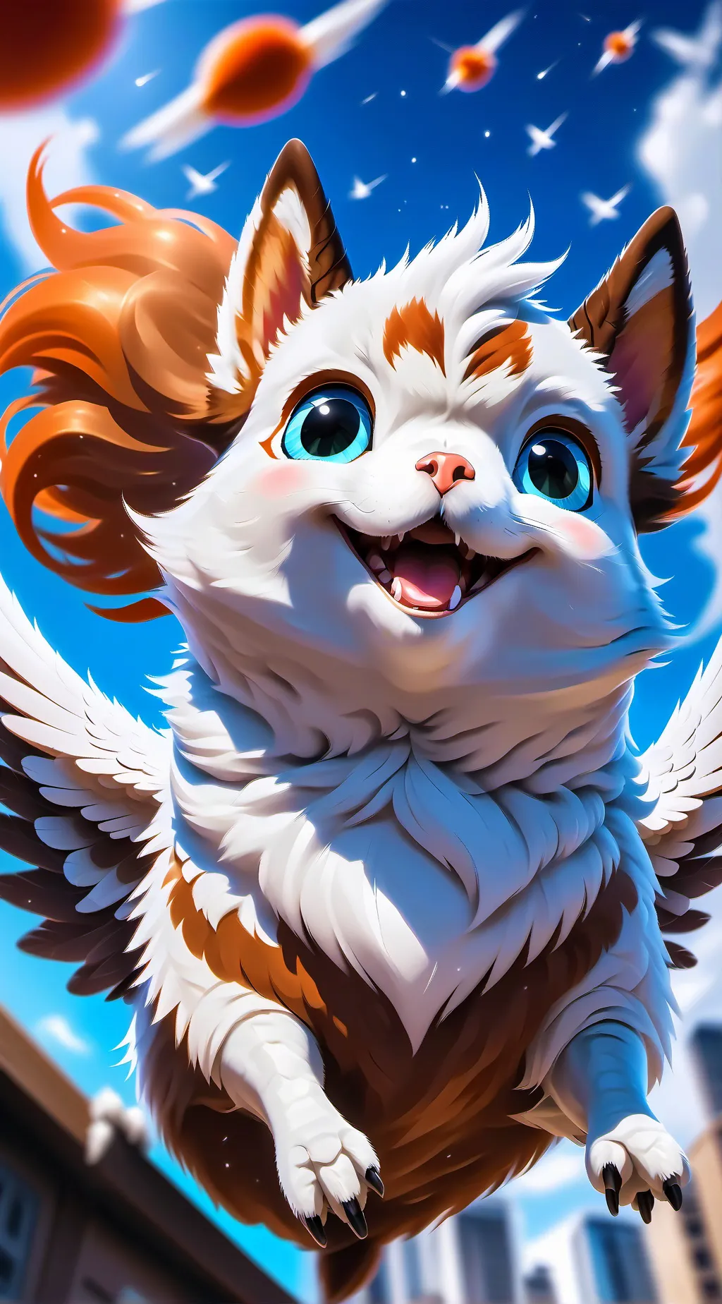 ai character: Lappy background