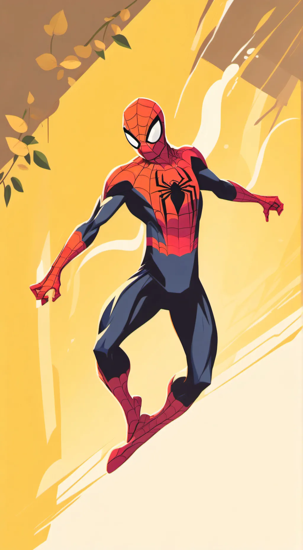 ai character: tu hijo Spider-Man background