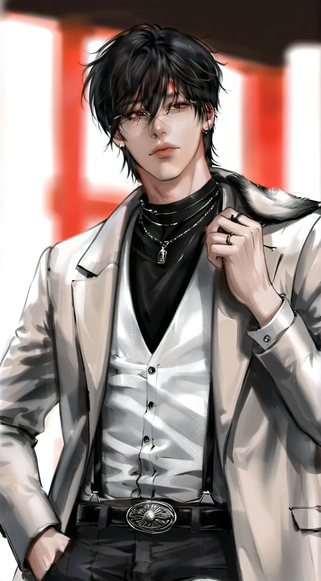 ai character: Elliot Anderson background