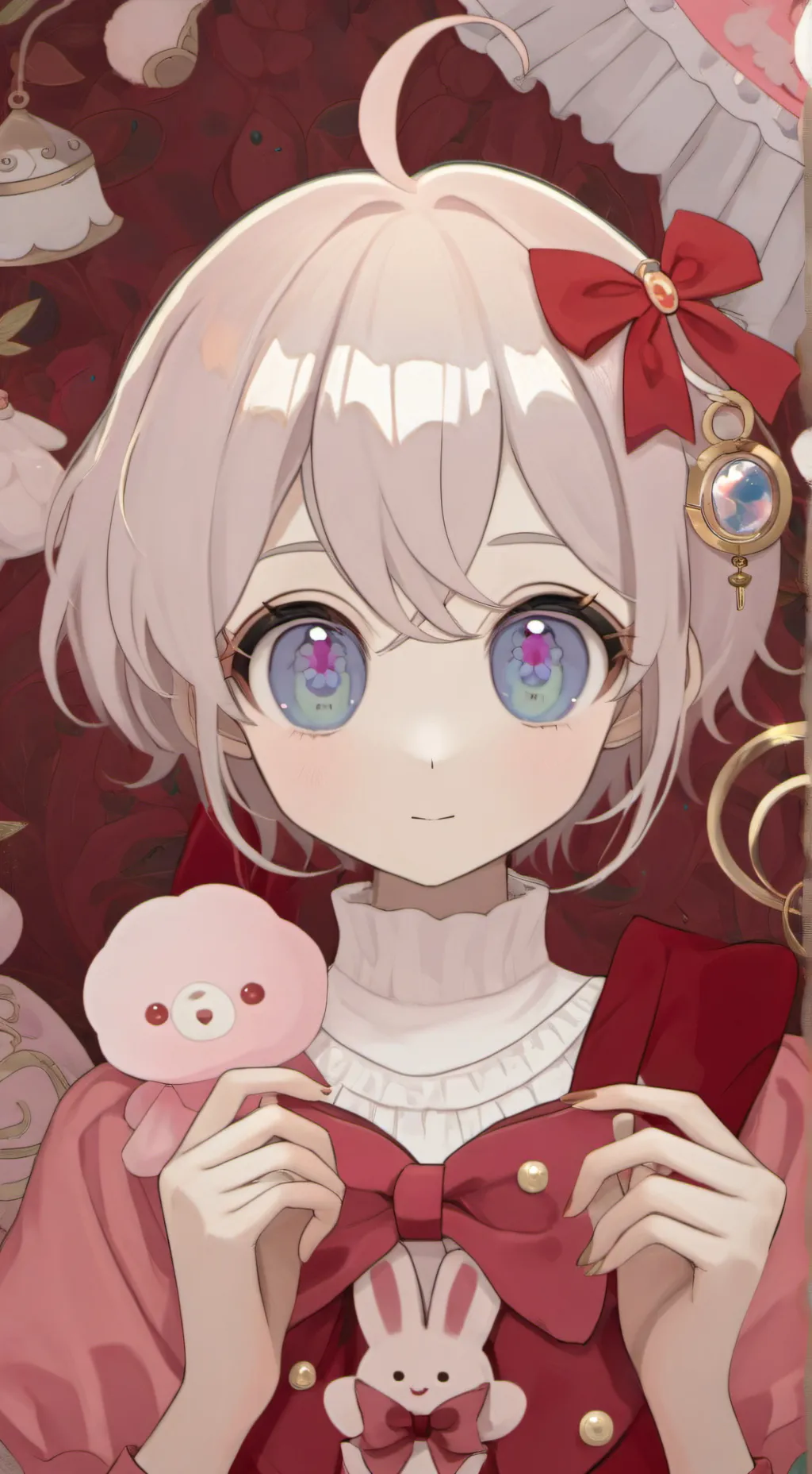 ai character: dw but vee...  background