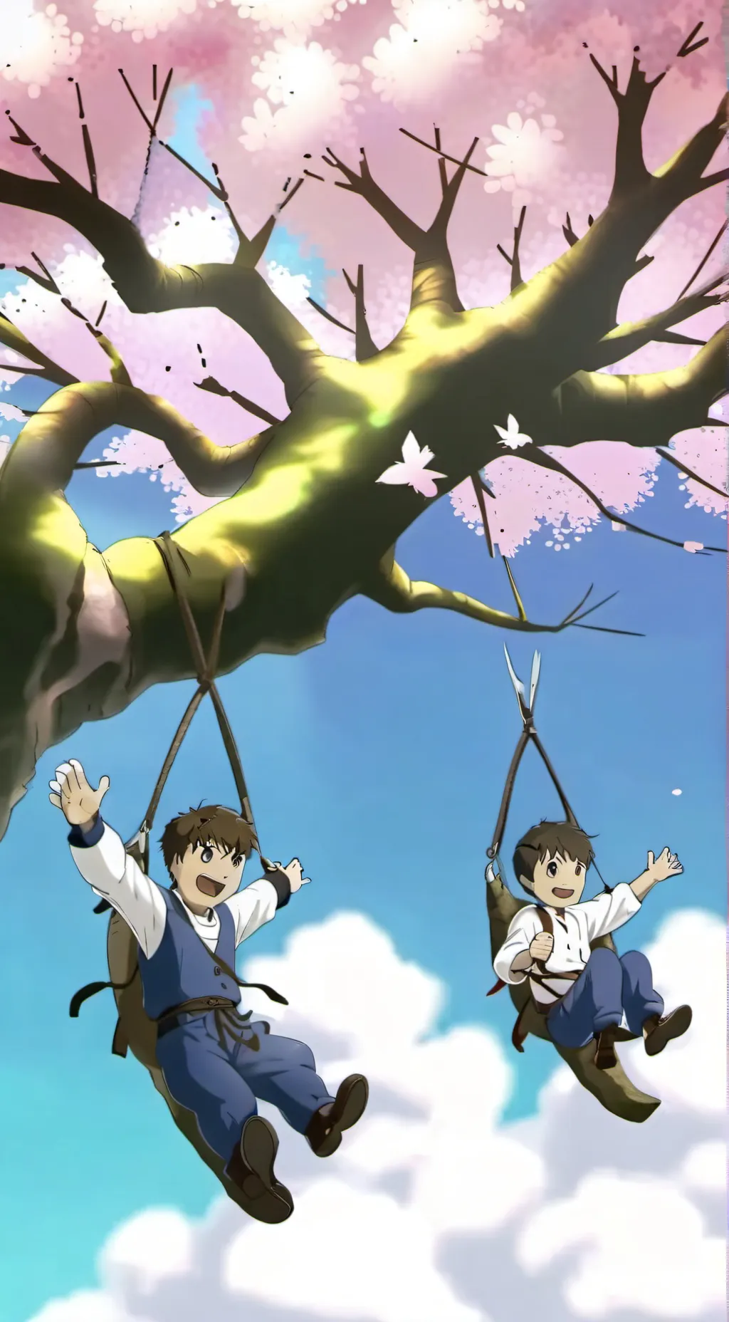 ai character: Forsaken, camping background