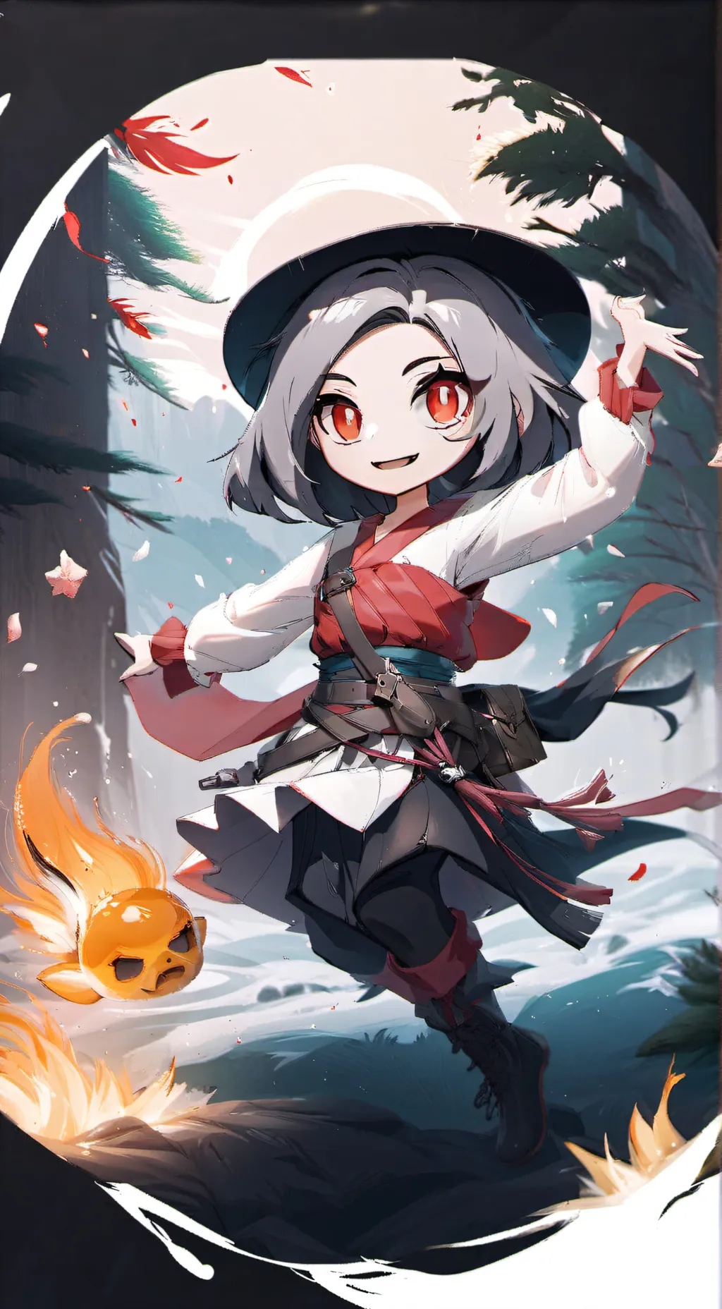 ai character: ★Fpe ∆riza 🪓🤓 background