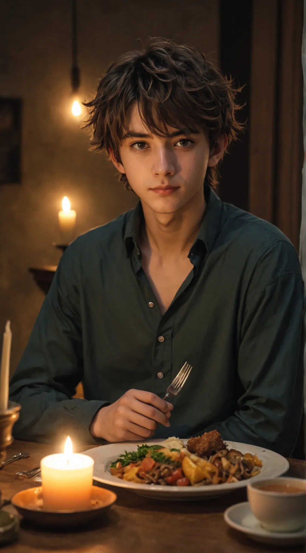 ai character: Tord the Romantic  background