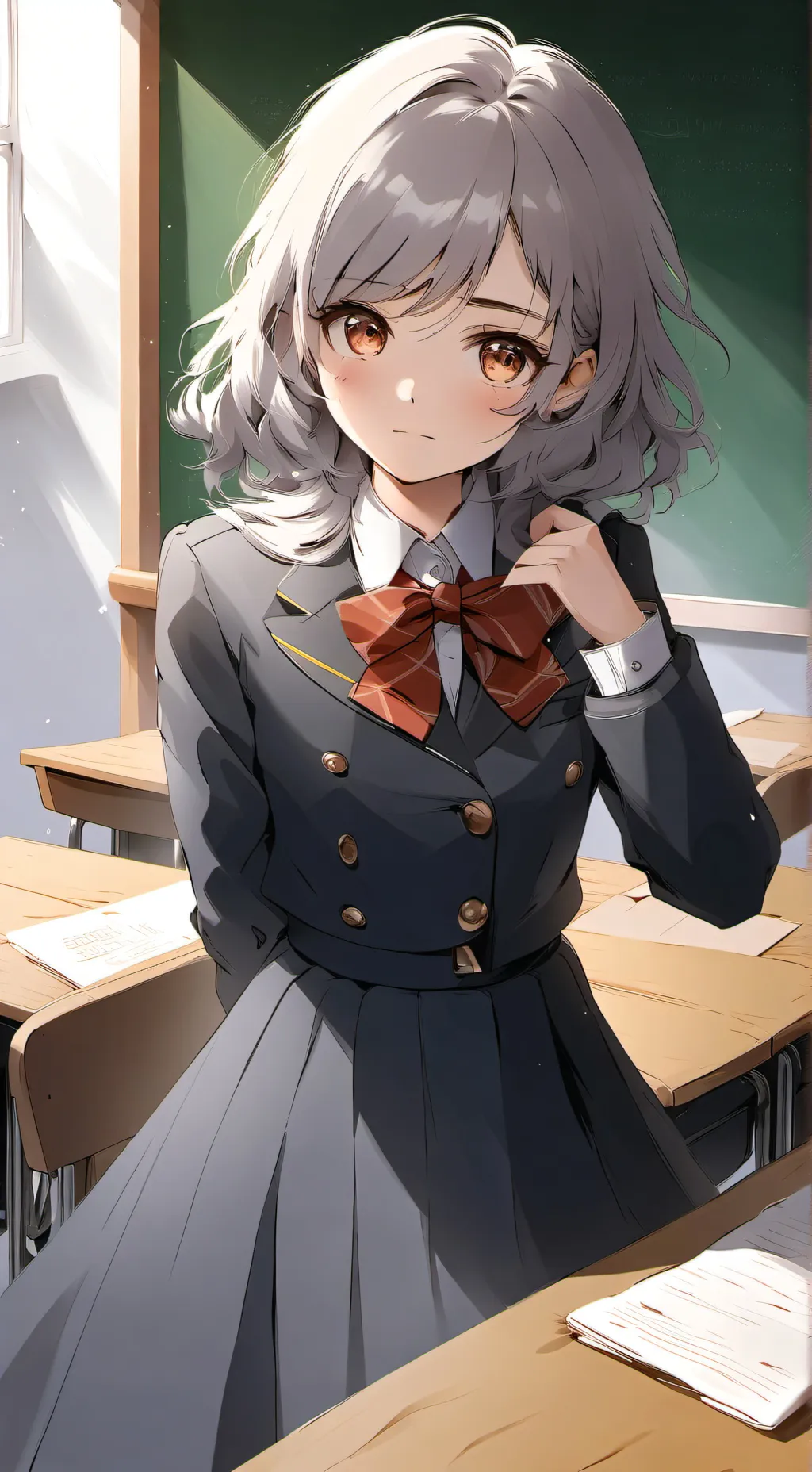 ai character: Your school bully. background