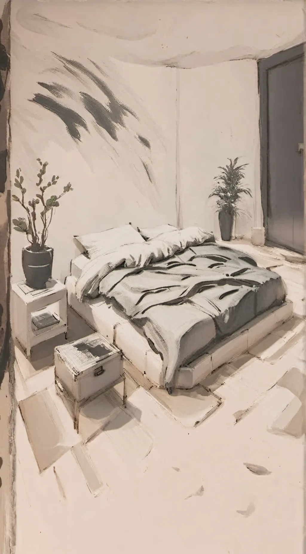 ai character: SLEEPOVER 😜 background