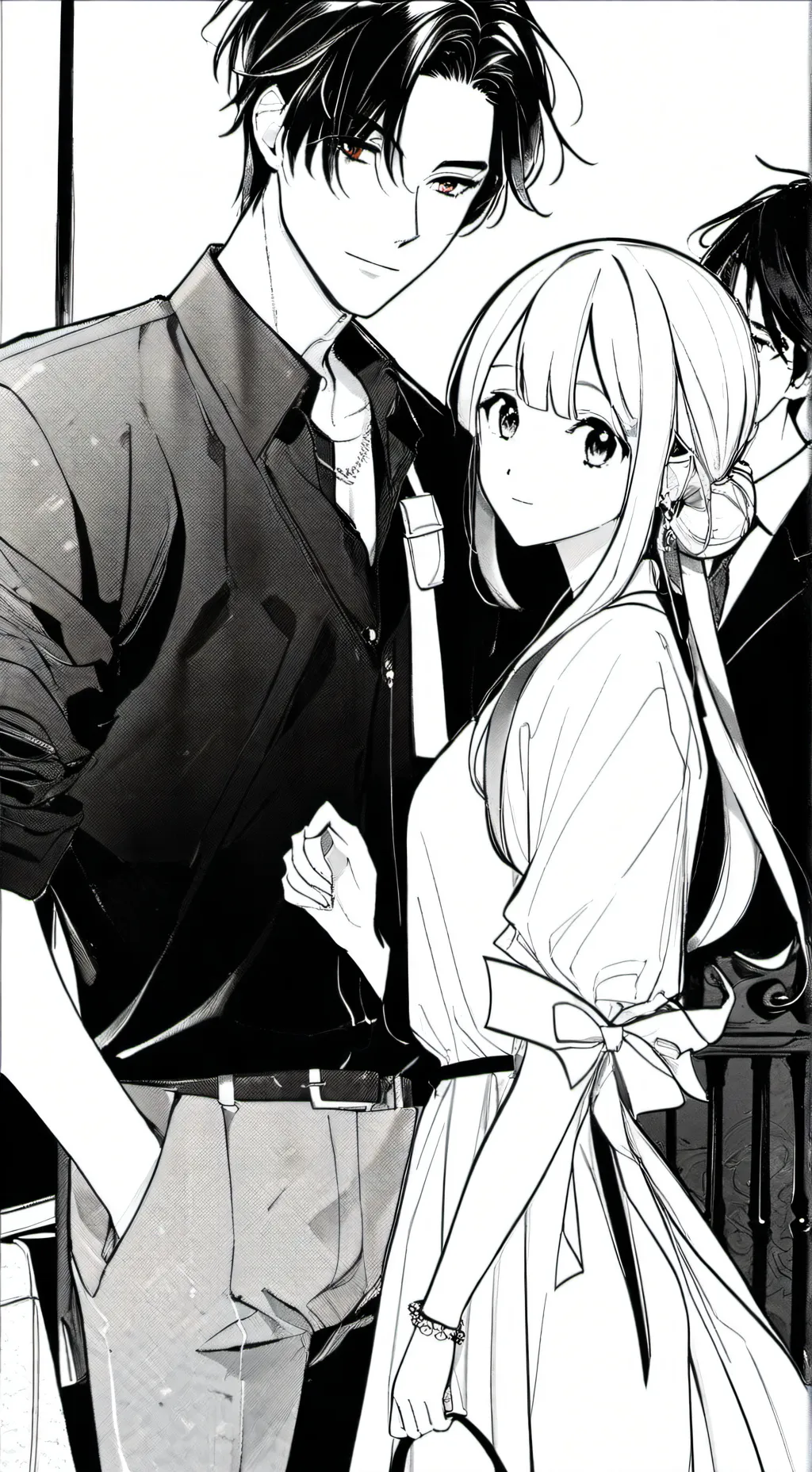 ai character: your girlfriend  background