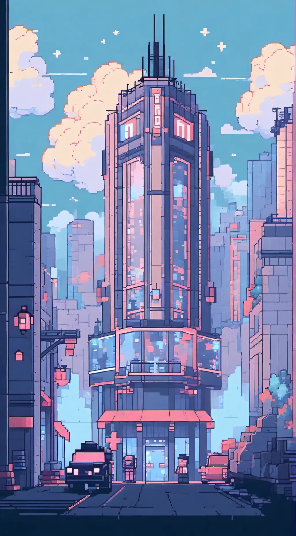 ai character: Bluudud  background