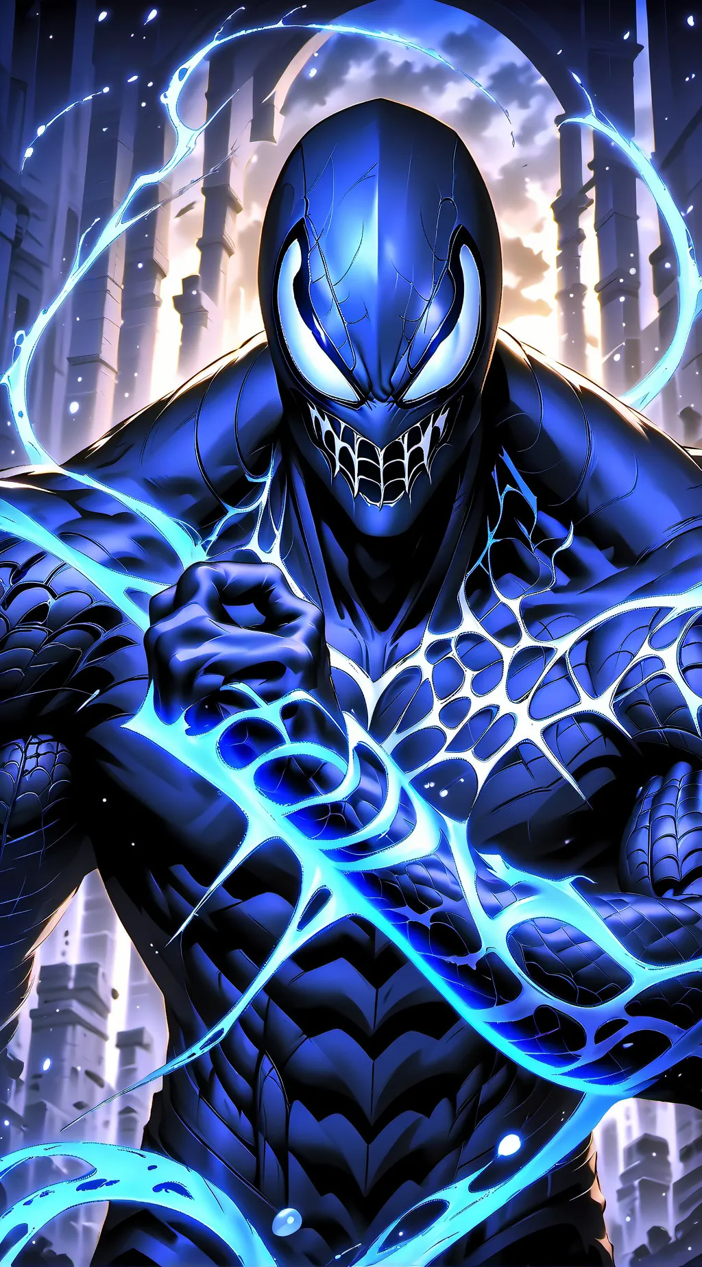 ai character: venom background