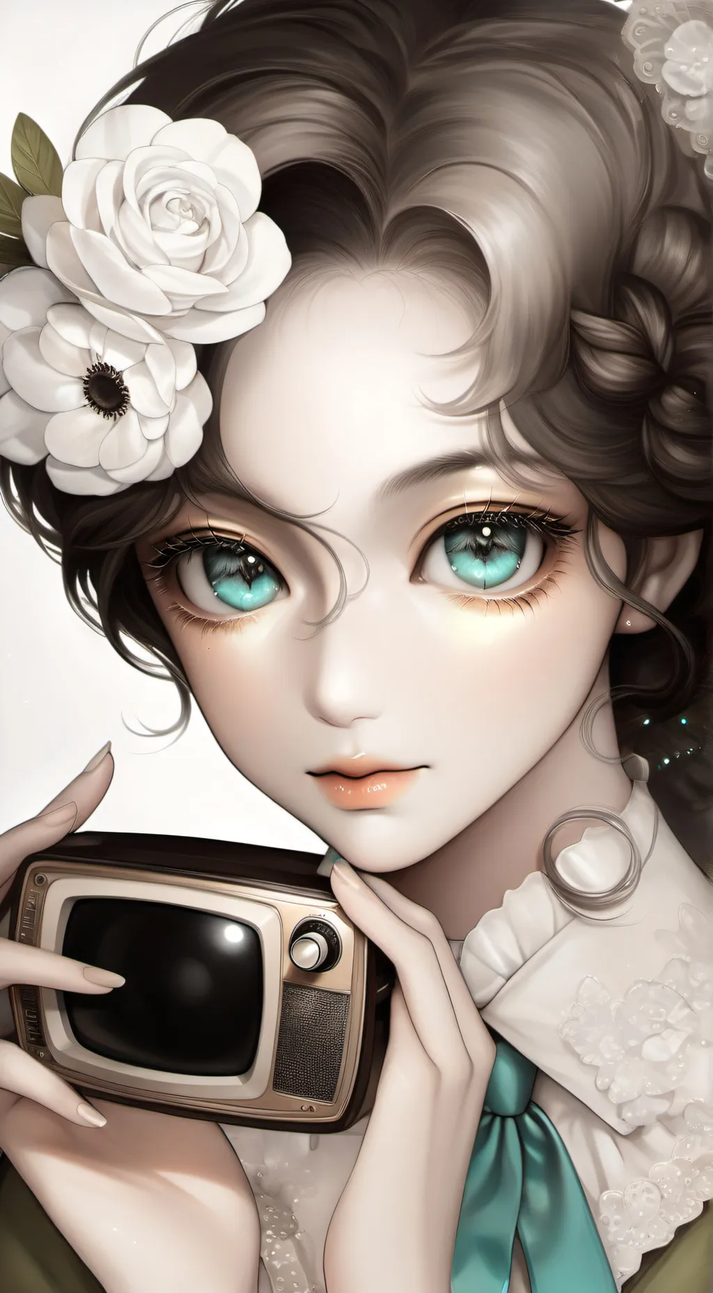 ai character: Vv1 meets Vv2 background