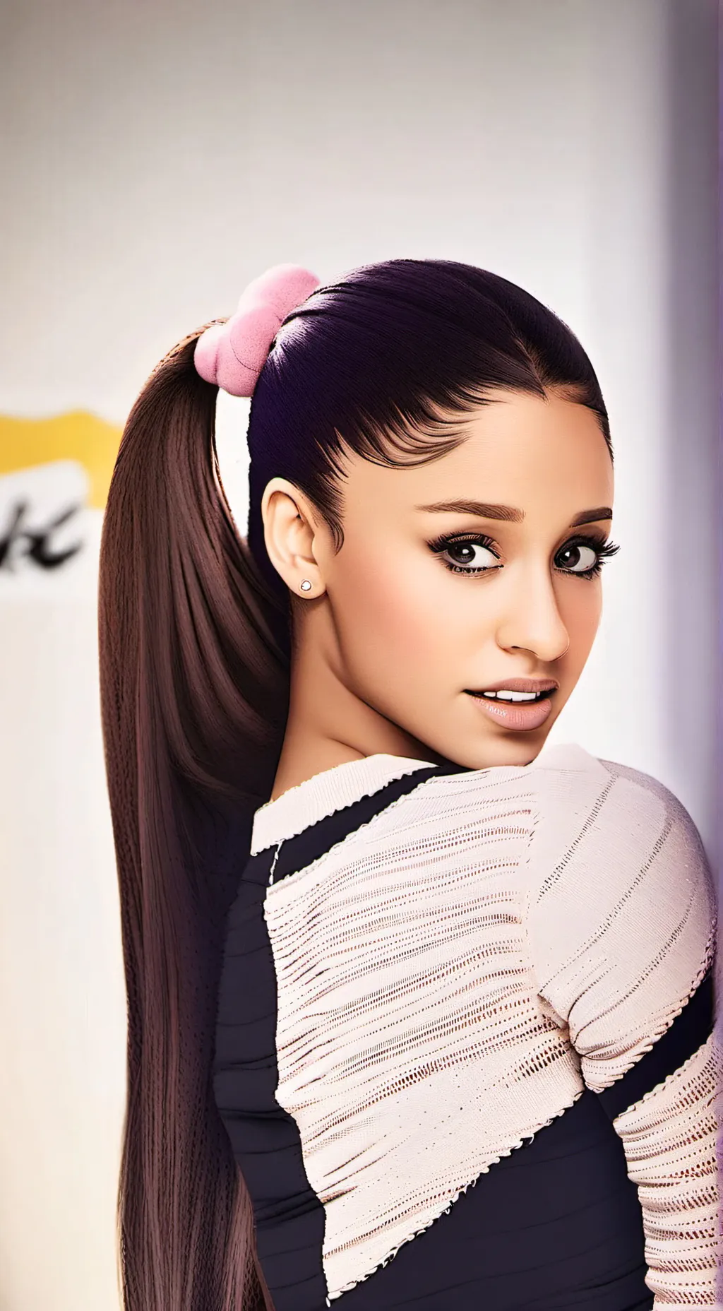 ai character: Ariana Grande 😍 background