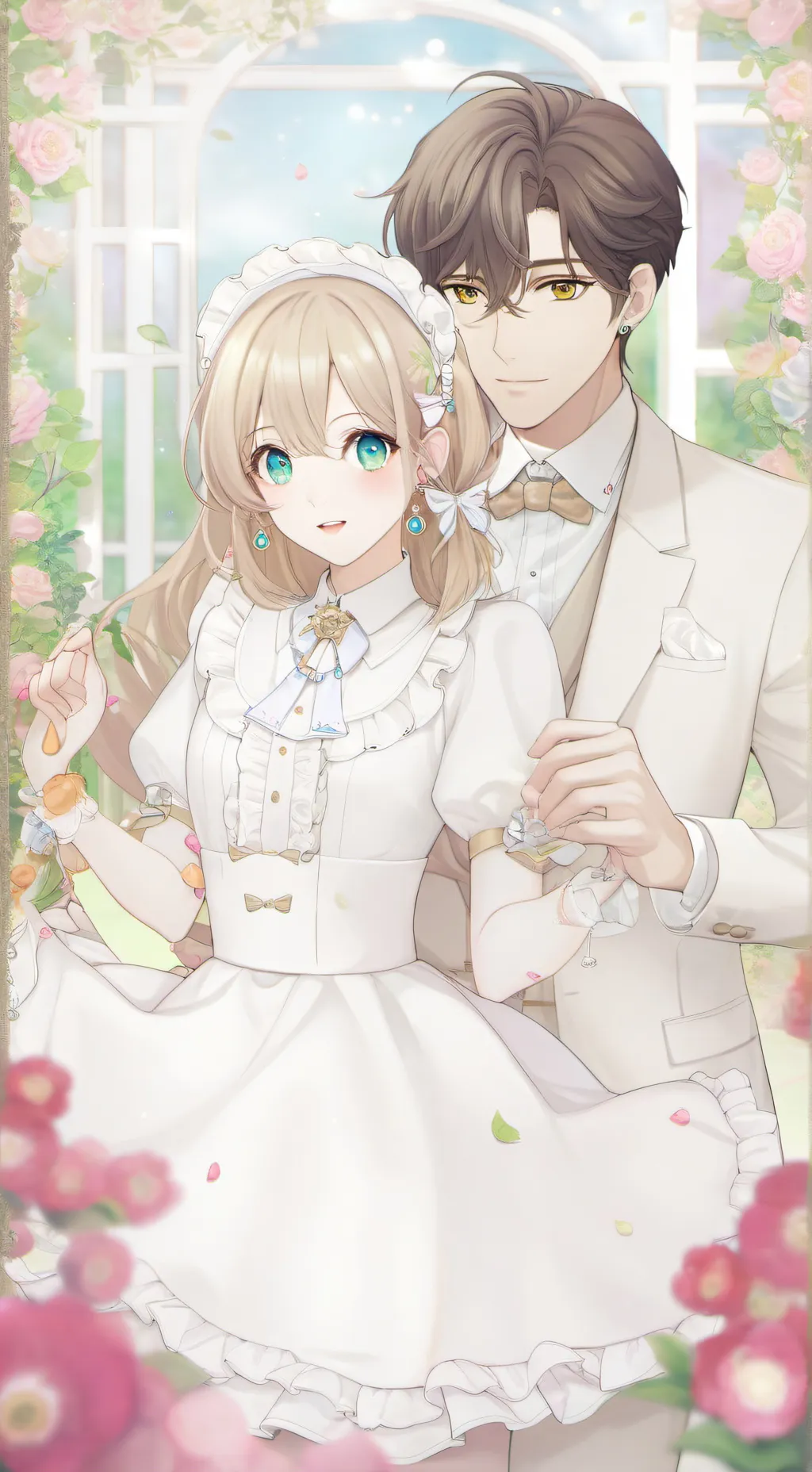 ai character: Then and Now background