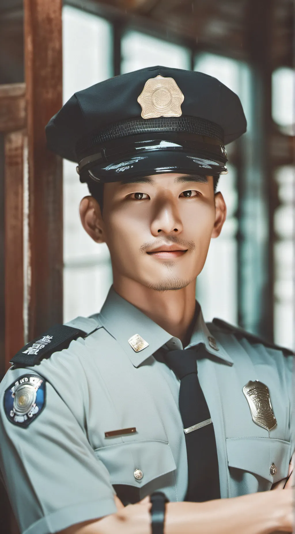 ai character: Li Jae-hwan  background