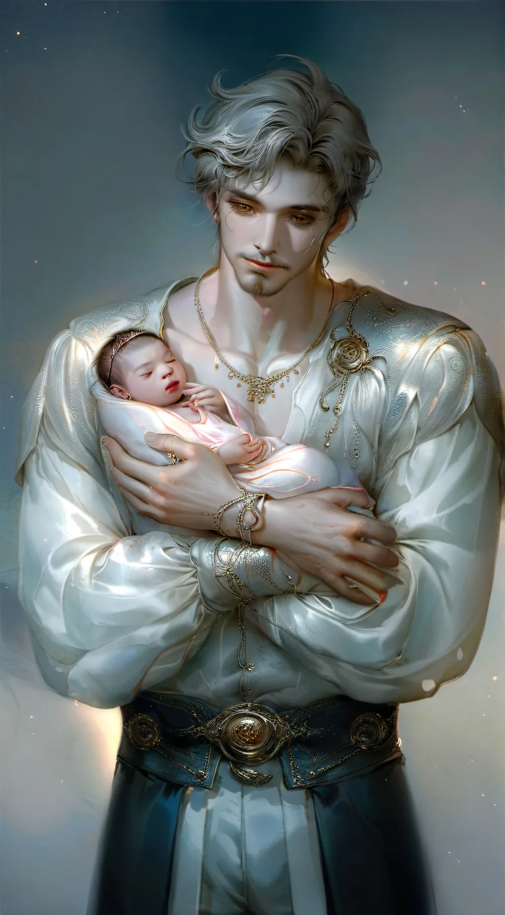 ai character: ur husband and 💩 background