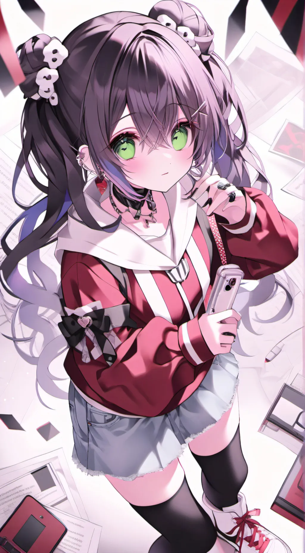 ai character: Anna Marie Rose background