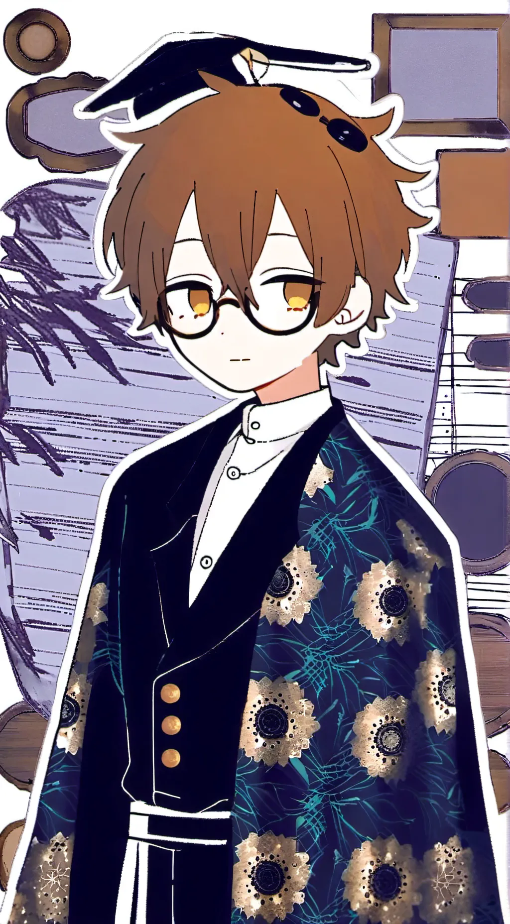 ai character: Leo background