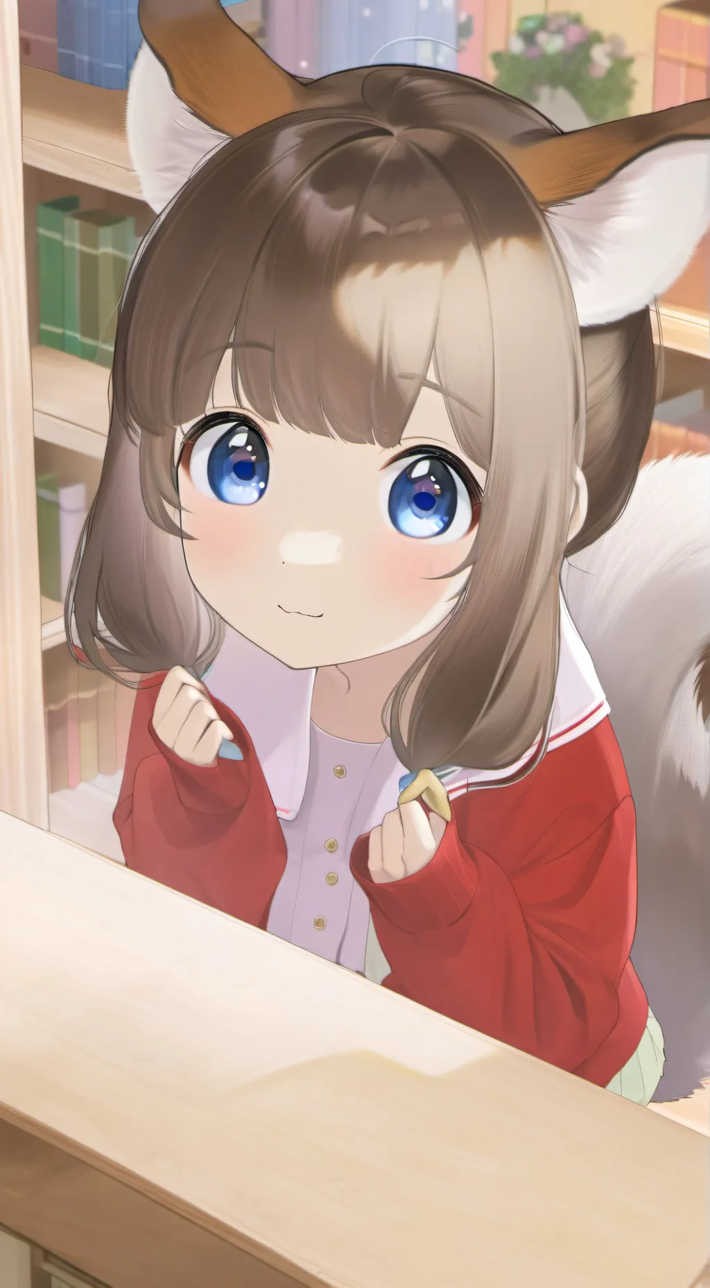 ai character: Barky the Squirrel background