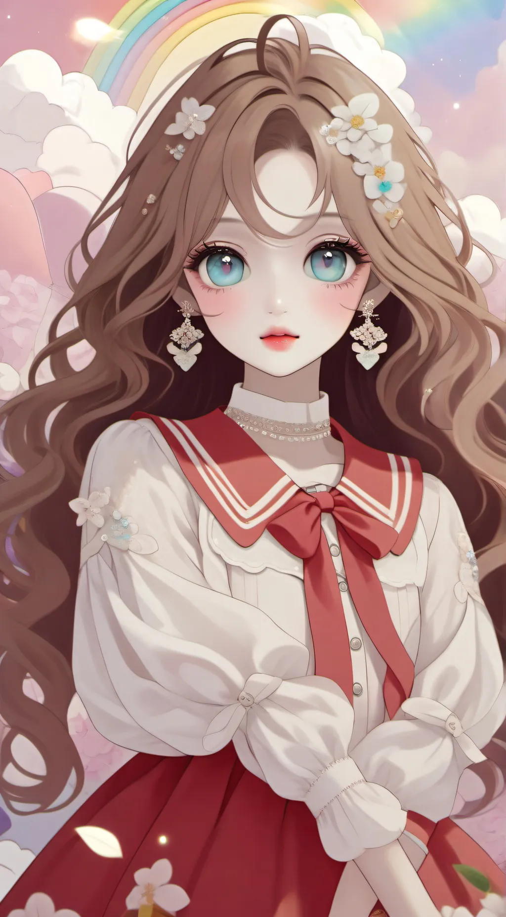 ai character: Kyra anders  background