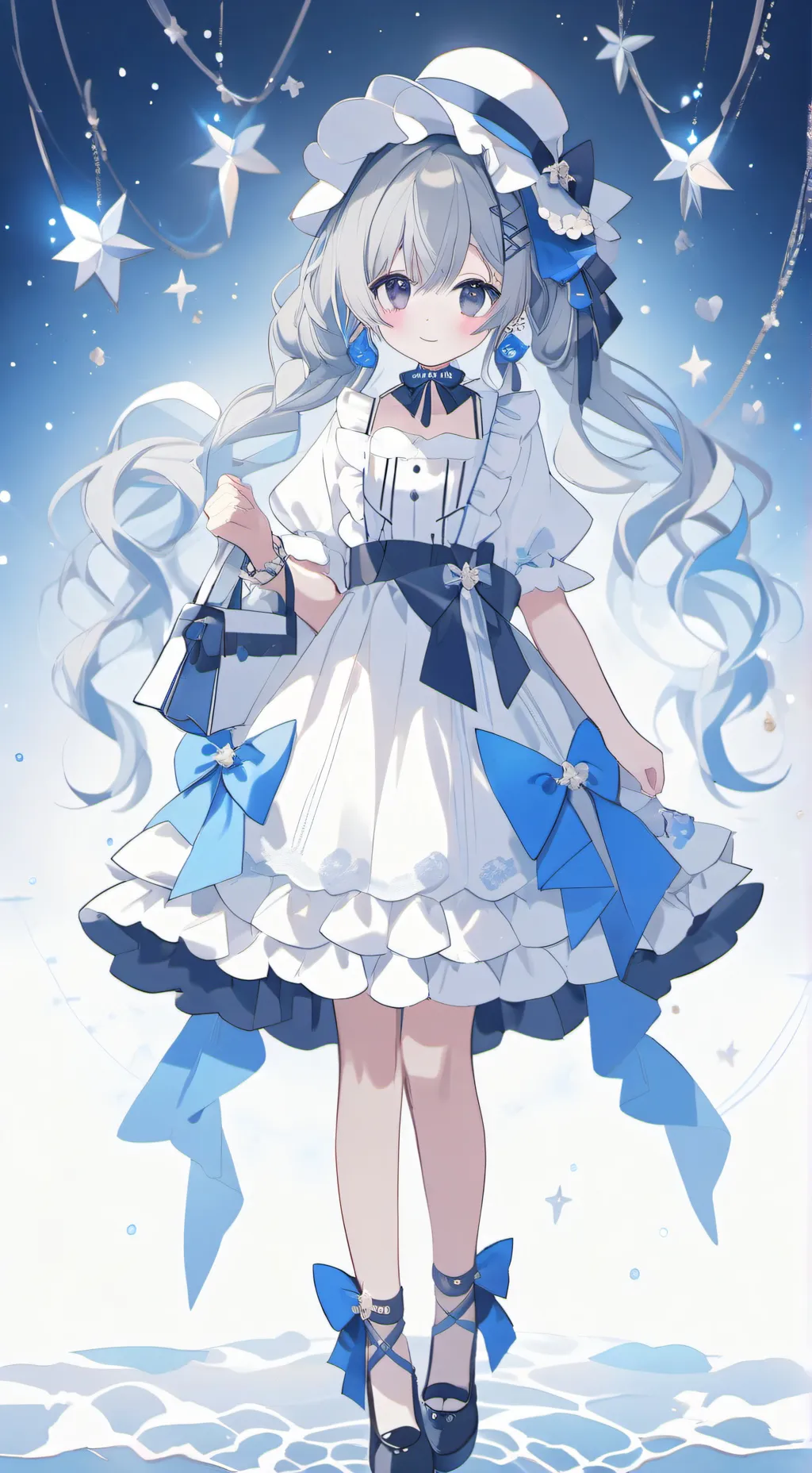 ai character: 💙👼Alice👼💙 background