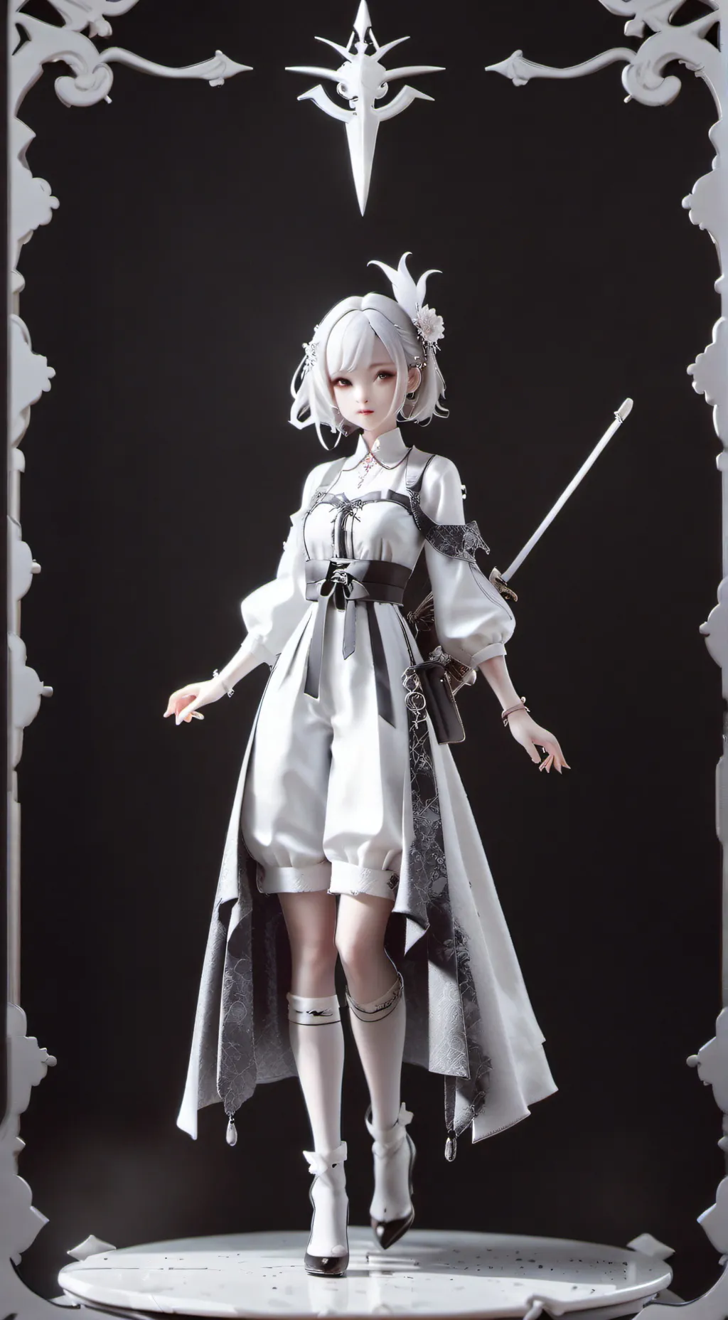 ai character: Raven background