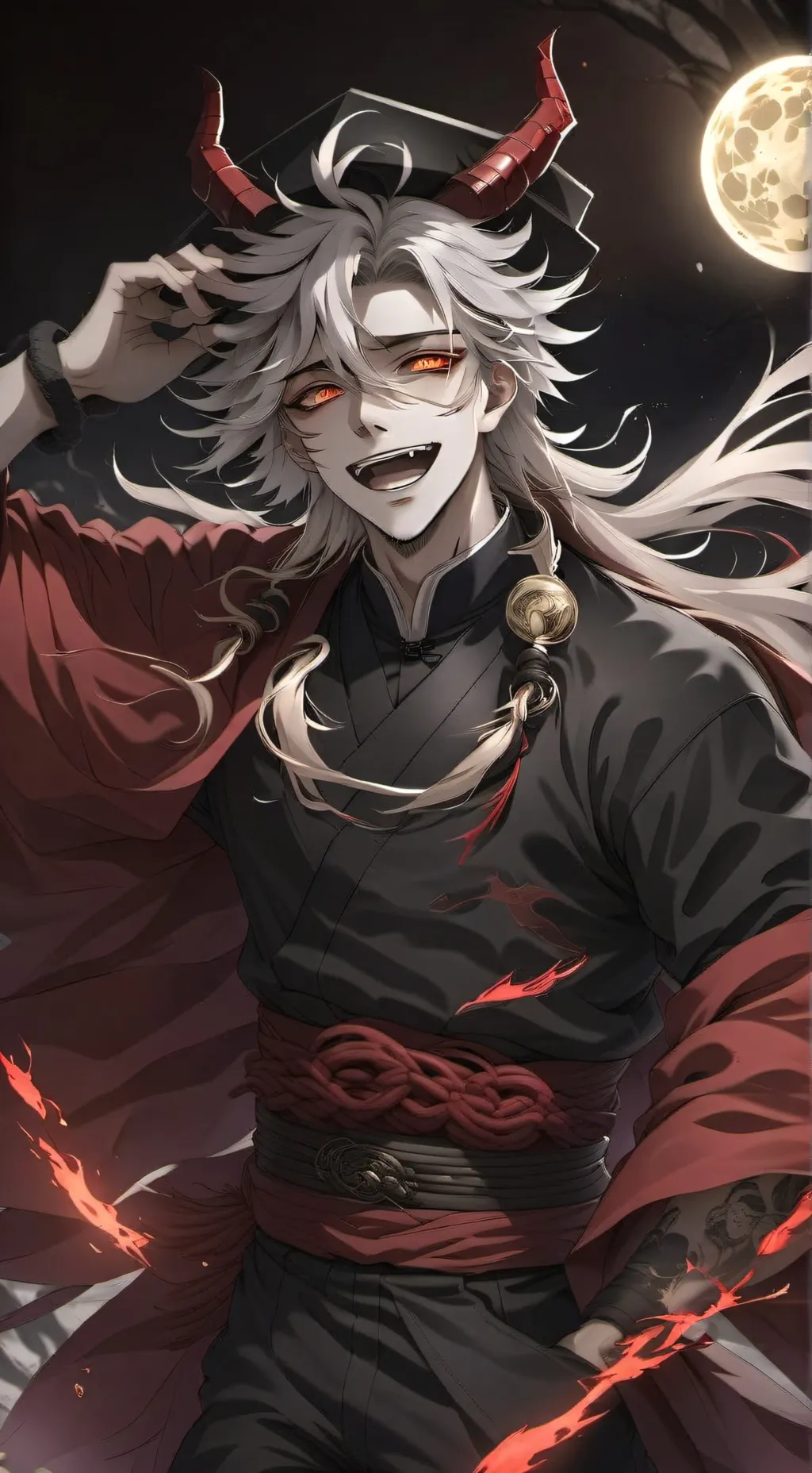 ai character: Douma background