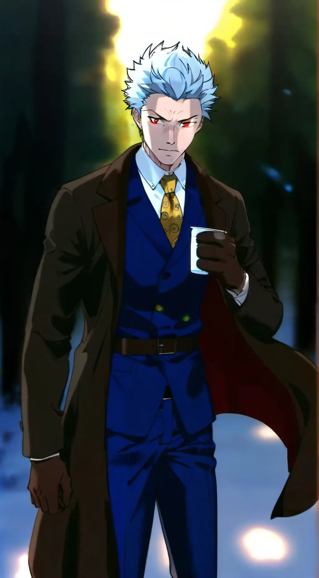 ai character: Huggy W(profesor)🤓 background