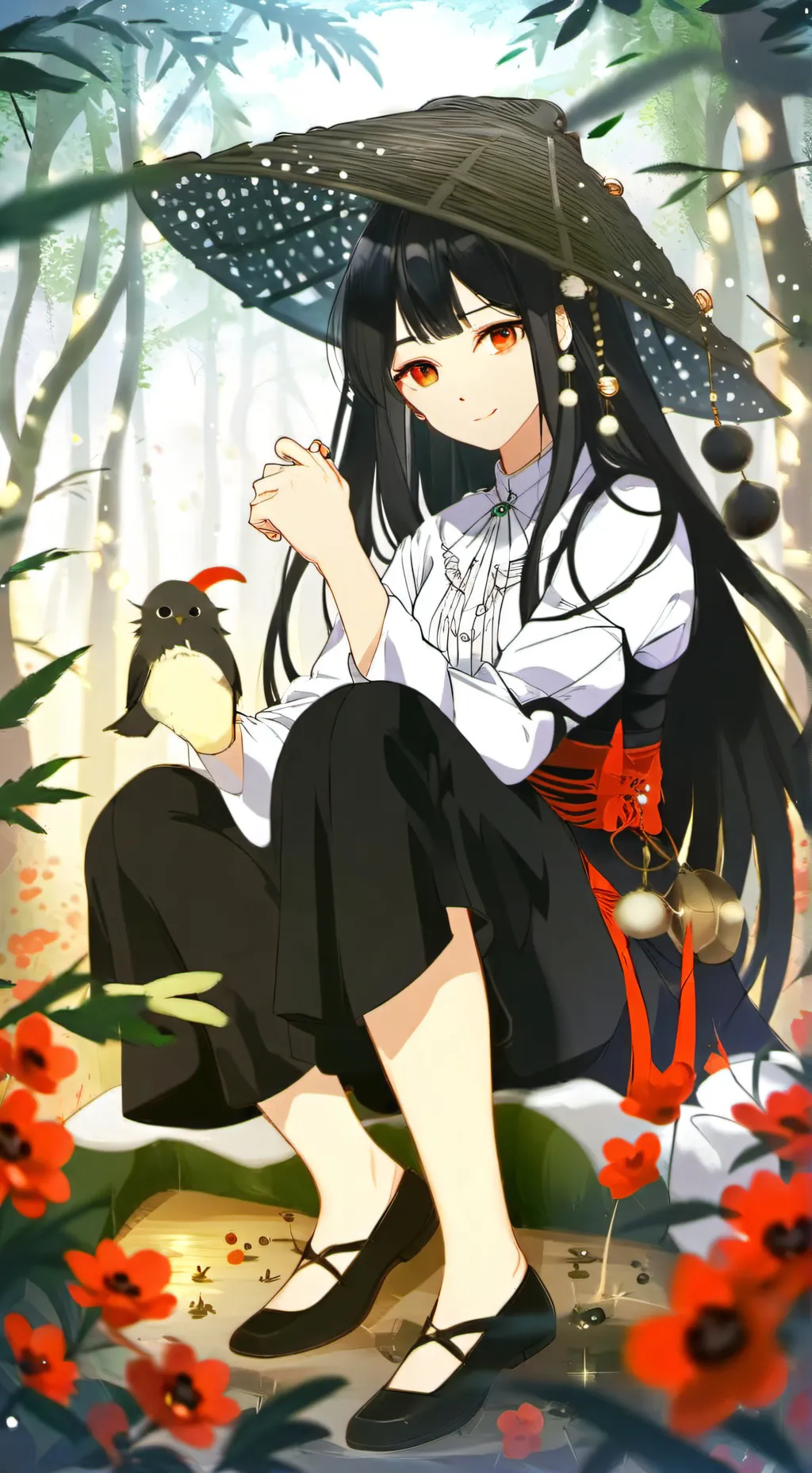 ai character: белла  background