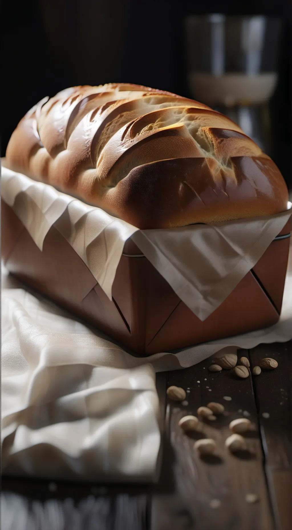 ai character: BREAD THREEEEEEEEE background