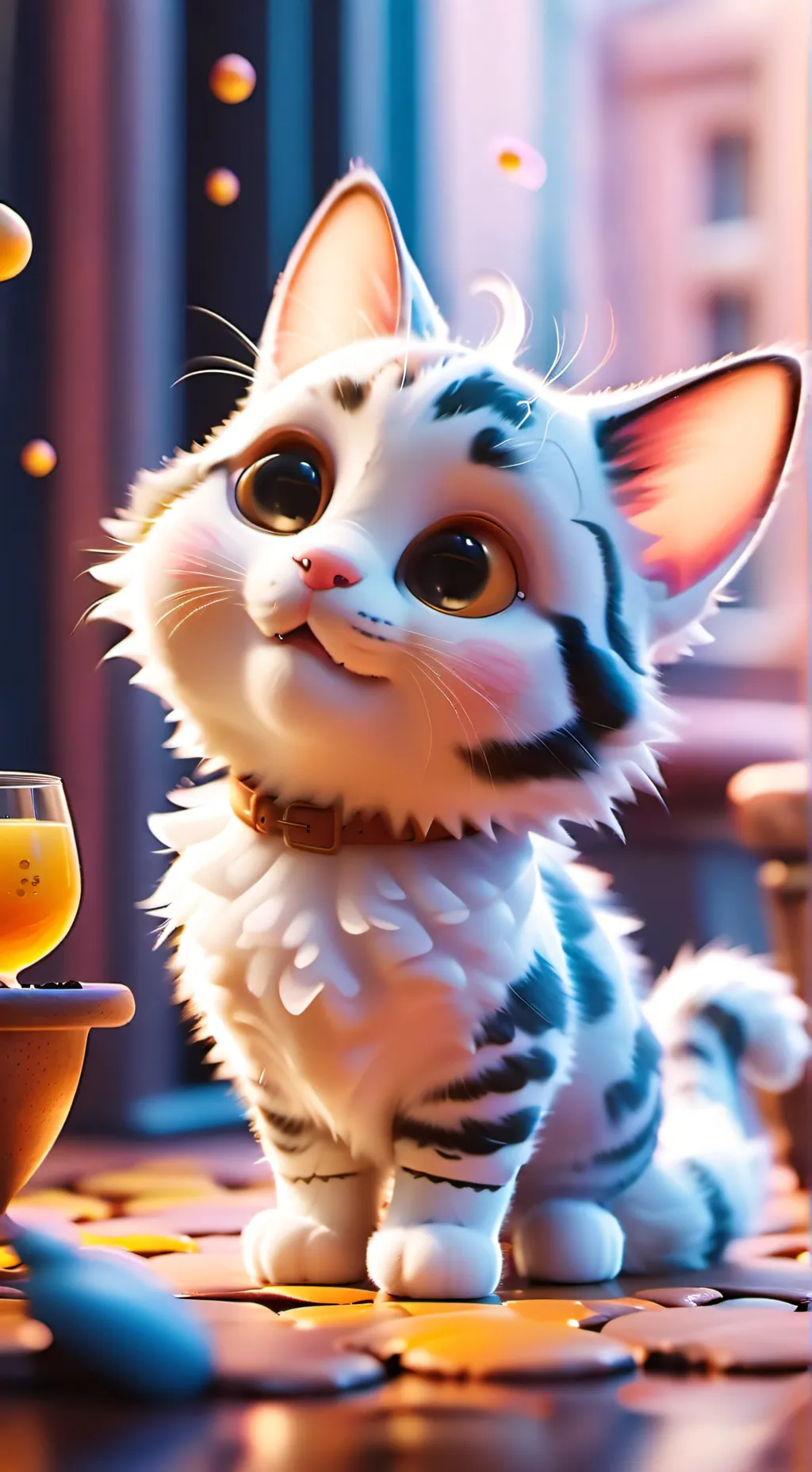 ai character: Kitty background