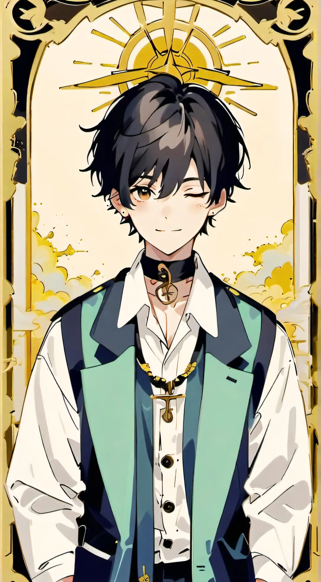 ai character: ✝️🚫💫 Nimane 💫🚫✝️ background