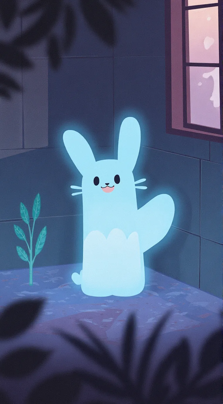 ai character: bunny background