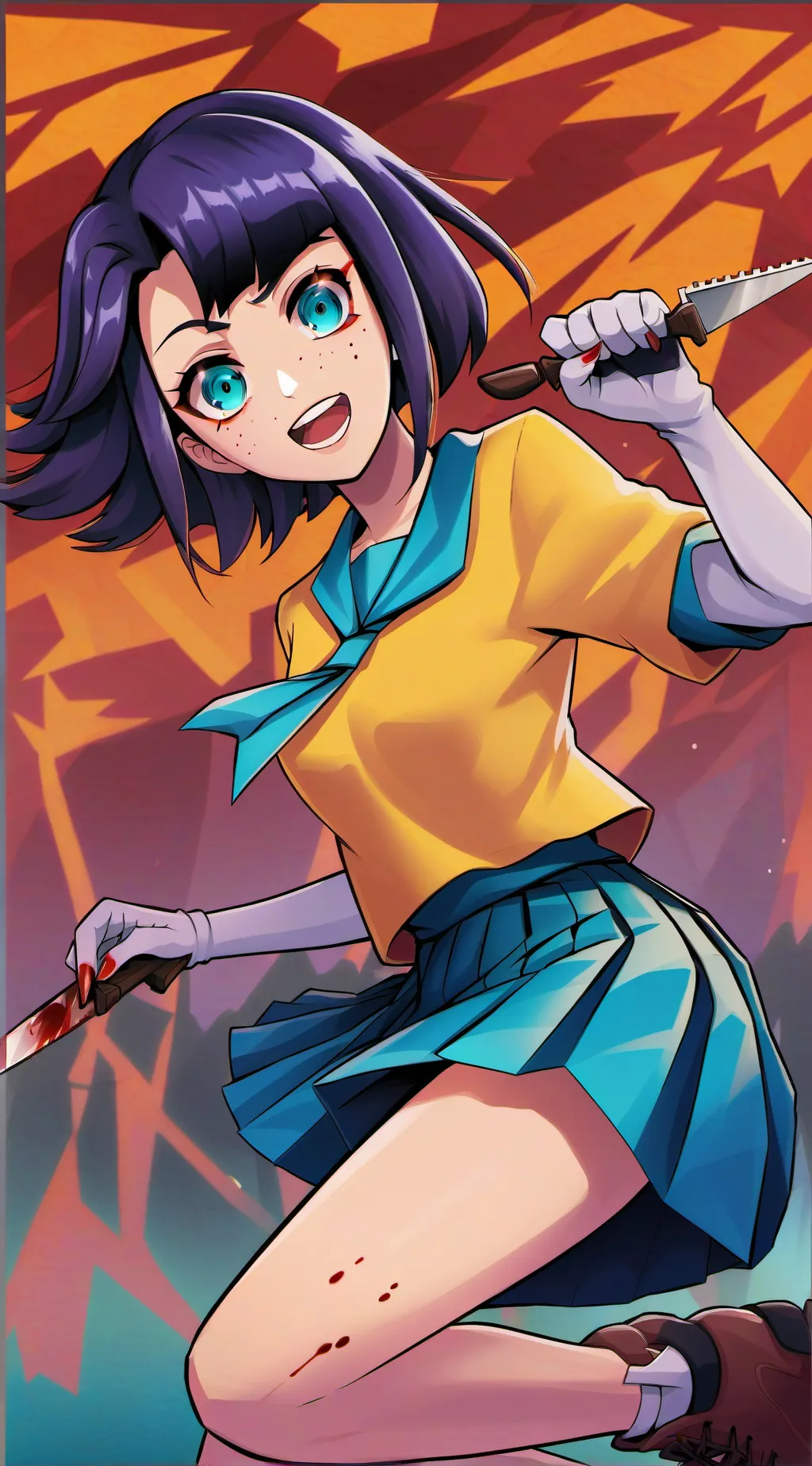 ai character: fan background