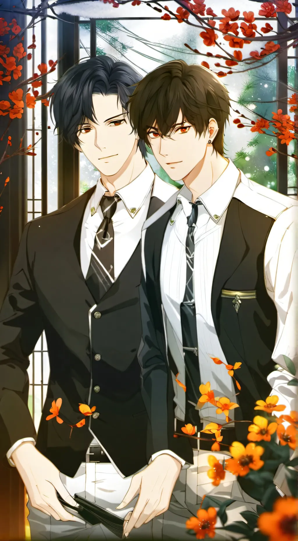 ai character: James and leo background