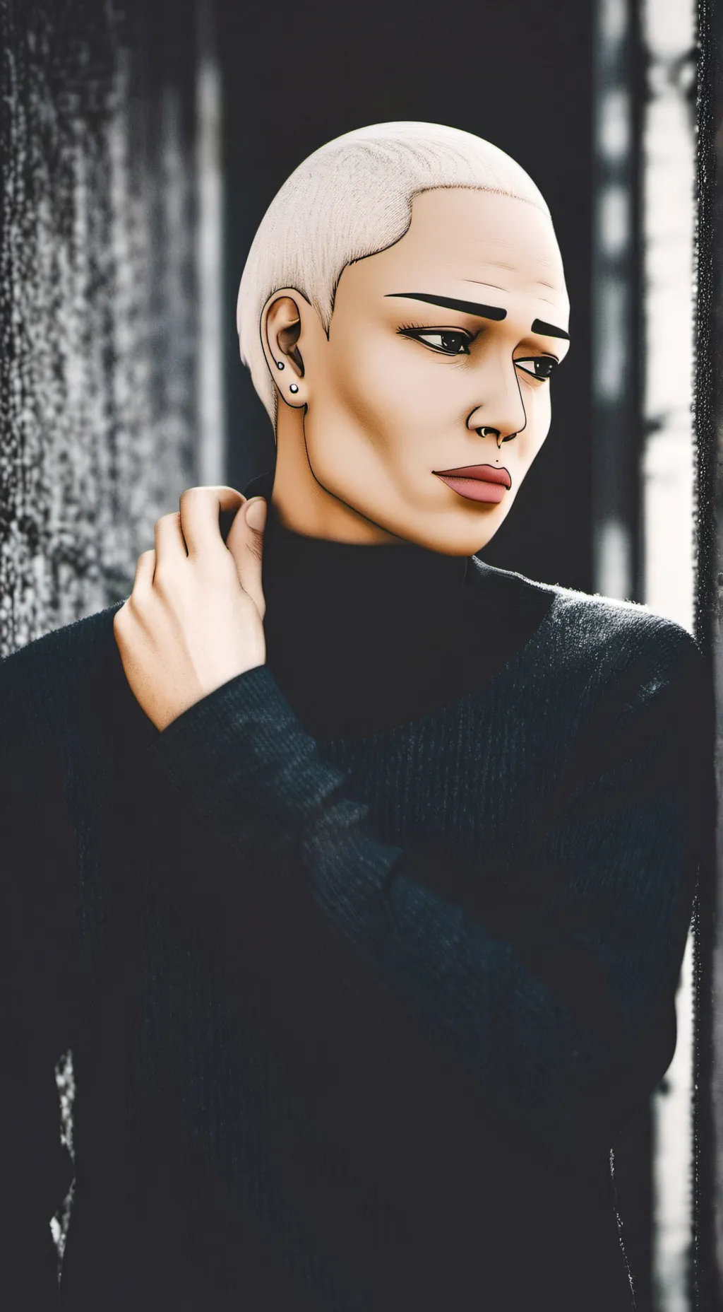 ai character: TEST background