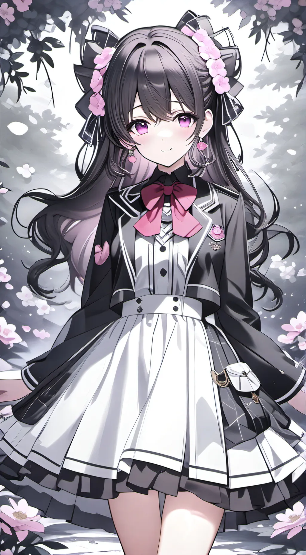 ai character: ocean background