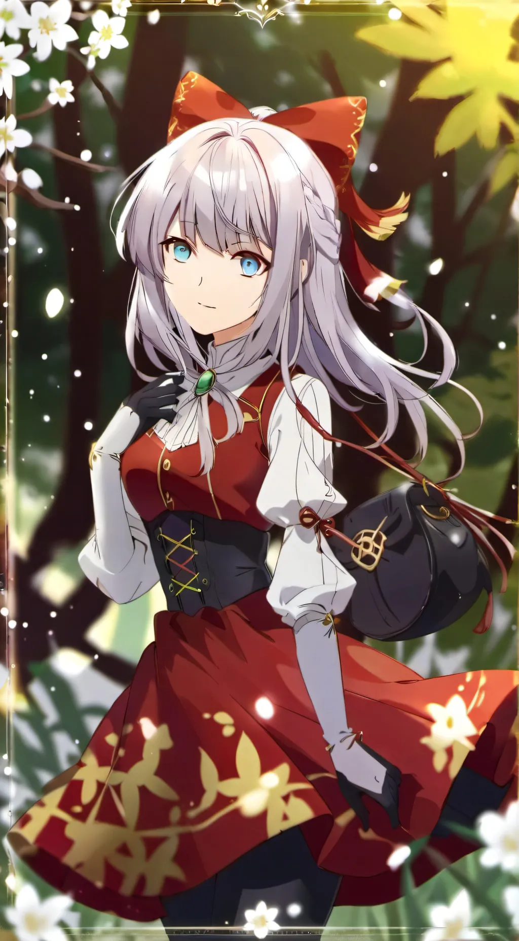 ai character: Милли background