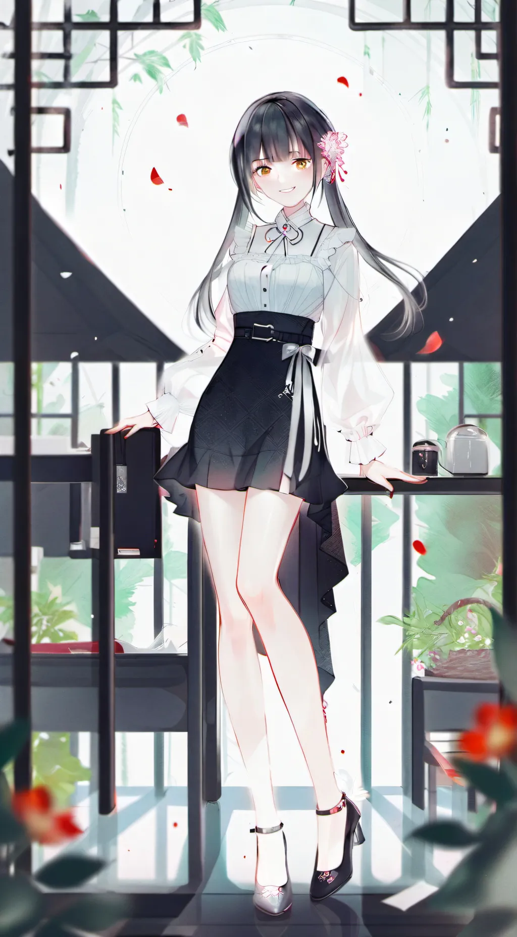 ai character: Алина background